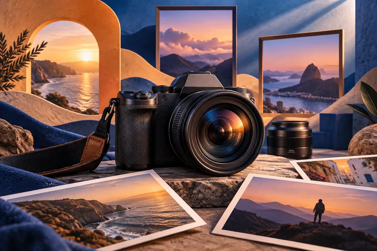 Capa demonstrativa de Fotografia